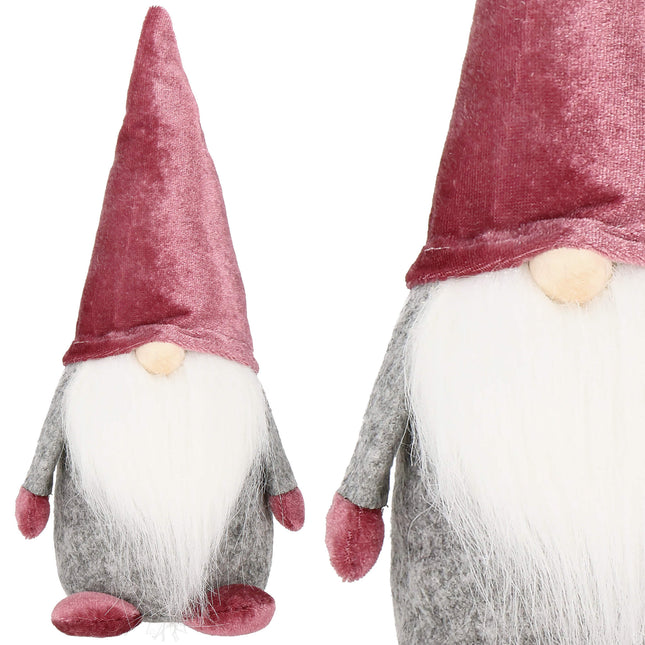 Kerstkabouter - Gnome - Gnoom - Kerstversiering - 27 cm