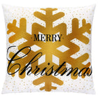 Sierkussenhoes | Kussenhoes | Kussensloop | Woonaccessoires | 40 x 40 cm | 1 Stuk | Kerst | Sneeuwvlok