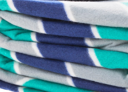 Picknickkleed | Picknickdeken | Buitenkleed | Picknick | 220 x 180 cm | Blauw/Mint/Grijs/Wit
