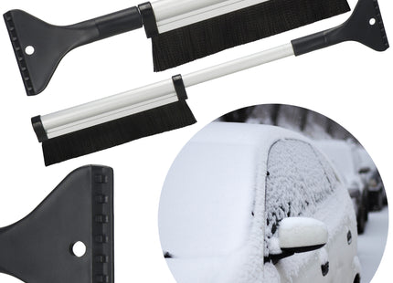 IJskrabber - 2 in 1 - Telescoopsteel - Sneeuwborstel - Ruitenkrabber - Auto - Accessoires - Winter