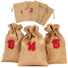 Adventskalender | 24 lades | Stof | Zakjes