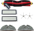 SQOON® Vervangingsset geschikt voor Roborock S5/S6 serie - 7-delige onderhoudskit voor robotstofzuiger - Gelijk aan originele onderdelen - Voor grondig en regelmatig onderhoud