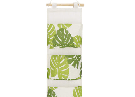 Hangende Organizer - Opbergzak - Wand Organizer - Bladeren - Speelgoed - 3 Vakken