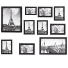 Fotolijsten - Set van 10 - Fotolijst - Fotocollage - Collage - Zwart