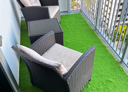 Kunstgras - Terras - Balkon -Tuin - Zacht - 4 x 0,25 m - 7 mm