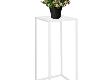 Plantenzuil | Plantentafel | Planten Etagère | Metaal Wit | 60 cm
