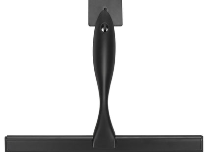 Douchewisser - Raamwisser - Incl. Ophang Haak - Badkamer Accessoires - Zwart - 25 x 18,5 Cm