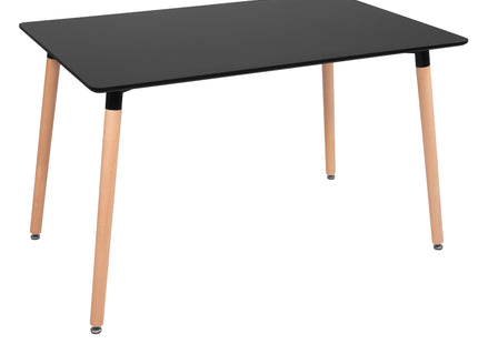 Eetkamertafel - Scandinavische Stijl - Woonkamer - Eetkamer - Wit - Rechthoekig - 120x80x74 cm