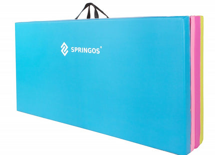 Fitnessmat | 4 Delig | 240 x 120 x 5.5 cm | Multicolor