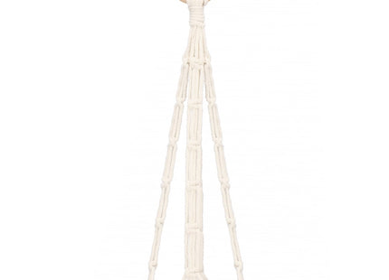 Plantenhanger - Plantenhanger Macrame - 90 cm - Wit