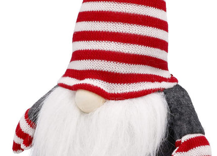 Gnome | Rood/Wit/Grijs | 1 Stuk | 33 cm