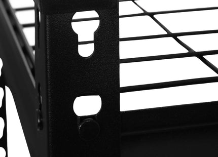 Stellingkast - Opbergrek - 1600 kg Draagkracht - 183 x 150 x 54 cm - Zwart