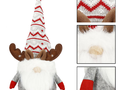Kerstkabouter - Kerstrendier - Kerstversiering - Stof - 50 cm