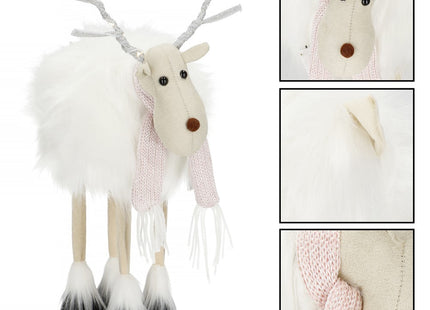 Kerstfiguur | Kerstrendier | Kerstversiering | 14 LED's | 48 cm
