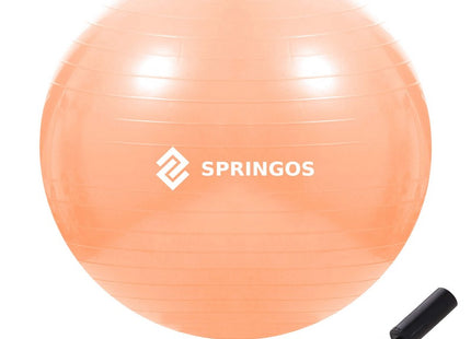 Fitness Bal | Peach | Inclusief Pomp | 55 cm