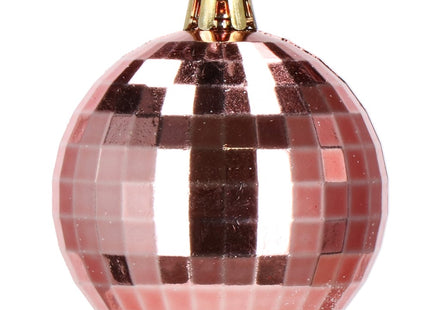 Kerstballen | 153 Stuks | Rosé/Goud/Wit
