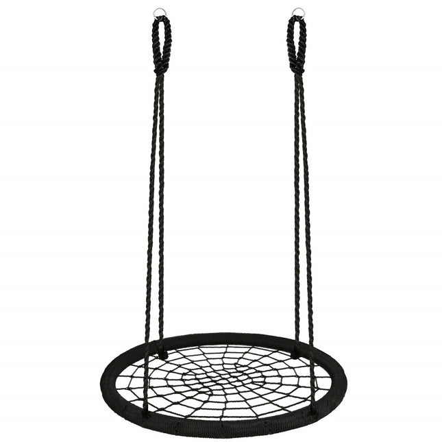 Nestschommel | Kinderschommel | Ø120 CM | Max 200 KG | Zwart