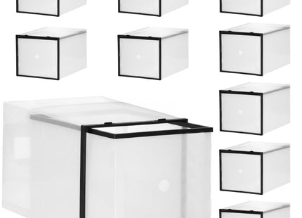 Schoenenbox | Sneakerbox | Kunststof | Transparant | 1 Stuk | 20.5 x 28.5 x 20 cm
