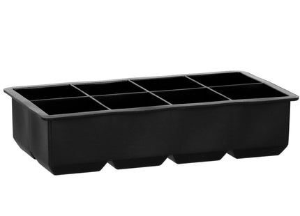 IJsblokjesvorm | IJsblokjes | 8 Blokjes | Zwart