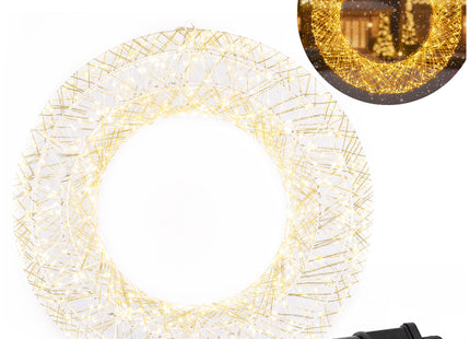 Kerstkrans | Lichtkrans | Kerst Decoratie | 45 cm