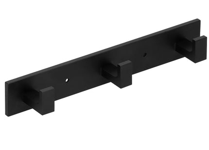Ophanghaken | Wandhaken | Handdoekhaak | 3 Haken | Zwart