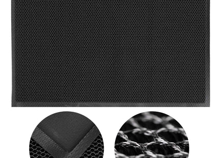 Deurmat - Buitenmat - Droogloopmat - Anti -Slip - Zwart - 60 x 90 Cm