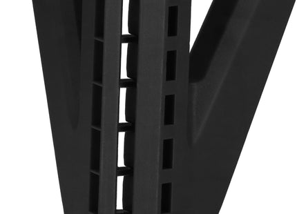 Vouwkruk - Inklapbaar - Platform - Multifunctioneel - Tot 150 Kg - 23 Cm - Zwart