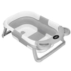 Opvouwbaar Baby Bad - Opvouwbaar - Draagbaar - Met Stop - Thermometer - Tot 12 Maanden - 27,5 L - Wit - Grijs - 79 x 49 x 22 cm