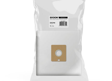 SQOON®  Stofzuigerzakken Basic  Geschikt voor Uni-Bag Plus - 10 Stuks