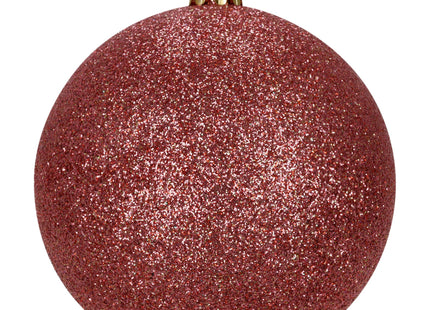 Kerstballen | 40 Stuks | 7/8/9 cm | Paars | Bruin | Parelmoer | Roségoud