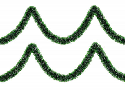 Kerstslinger | Guirlande | 6 m | Groen/Zwart