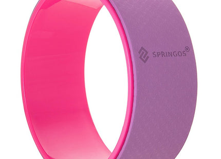 Yoga Wiel | Sport Wiel | Yoga Accesoires | 33 cm | Paars