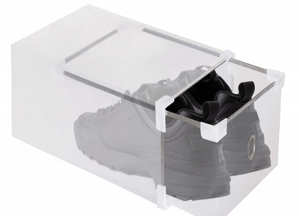 Schoenenbox | Sneakerbox | Kunststof | Transparant | 1 Stuk | 28 x 18 x 18 cm