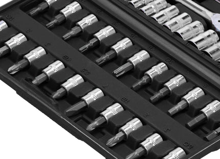 Dopsleutelsets - Gehard - Gereedschap Set - Koffer - 46 Stuks