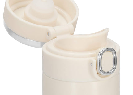 Thermosfles - Thermoskan - LCD- Display - 420 ML - RVS - Creme