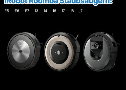 SQOON® Serviceset XL geschikt voor iRobot Roomba i3, i3+, i7, i7+, i4, i6, i6+, i8, i8+, E5, E6, E7, (niet j7 , j7+) - Perfect voor grondige reiniging en eenvoudig zelf te installeren