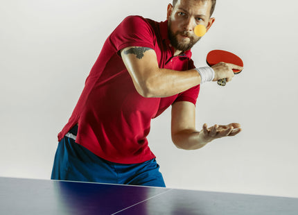 Tafeltennis Set - Ping Pong - Inclusief 2 Batjes - 3 Ballen - Opberghoes