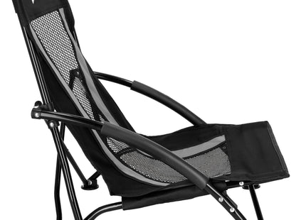 Campingstoel | Visstoel | Opvouwbaar | Waterdicht | Zwart