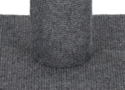 Krabpaal - 4 Etages - Voor Katten - Toren - Meubelbescherming - 42 x 26.5 x 286 cm - Grijs