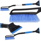 IJskrabber - 2 in 1 - Telescoopsteel - Sneeuwborstel - Ruitenkrabber - Auto - Accessoires - Winter- Blauw