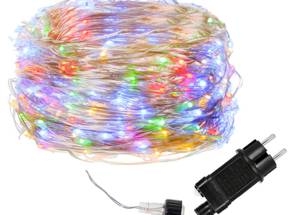 Kerstboomverlichting - 100 LED - Microdraden - 10 M - Multicolor