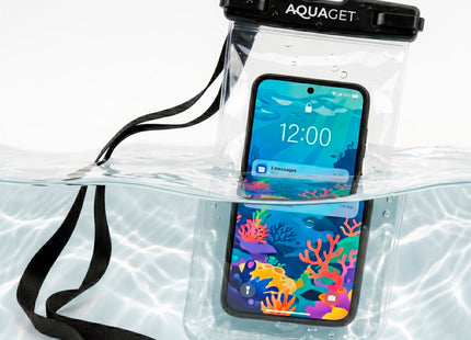 Waterdichte Telefoonhoes | Drybag | 18,5 X 10 cm | Transparant