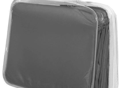 Schaduwdoek | Zonnezeil | Vierkant | 3 x 3 m | 90% Schaduw | Grafiet | 160 g/m2