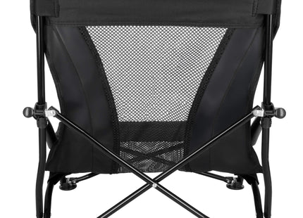 Campingstoel | Visstoel | Opvouwbaar | Waterdicht | Zwart