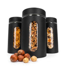 Voedselcontainer - Voorraadpot - Schroefbare Container -  Keukenaccessoire - Set Van 3 - 1 L