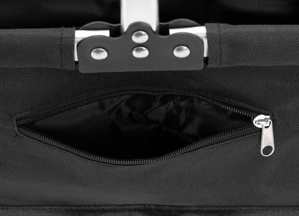 Paddenstoelenplukset 4-delig – Opvouwbare Paddenstoelenmand met Mes, Tas en Hoed – Paddenstoelen Verzamelset – Zwart