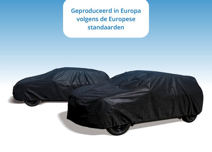 CarPassion Classic Autohoes - Beschermhoes - Waterdicht & Vorstbestendig - Maat XL - Zwart - 485 x 137 x 150 cm