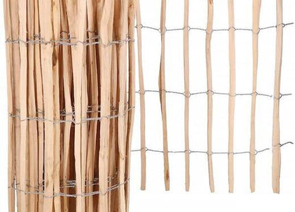 Schapenhek - Tuinhek - Hazelaarhout - 500x120 cm - Paalafstand - 3-5 cm - Bruin