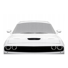 CarPassion Raamhoes - Half Cover - Anti-Vries Deken - Auto - Beschermhoes - Waterdicht & Vorstbestendig - Universeel - Grijs