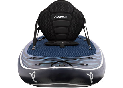 SUP Board - Opblaasbaar Paddle Board - Met Tas - Met Zitje -Inclusief Accessoires - Complete Set - Max. 180KG - 320x84cm - Meerkleurig